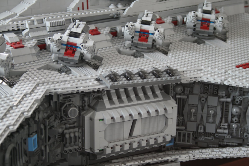 Illustration for article titled Lego Star Destroyer Is 8-Foot of Gorgeous Turgid Brickwork